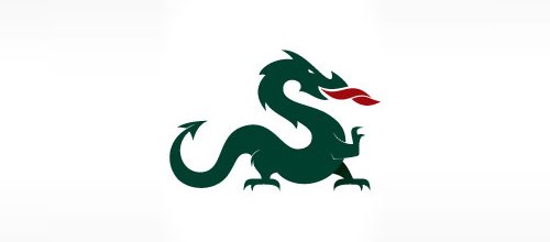 国外各种龙图腾logo设计欣赏