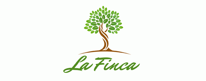 以树木为创造灵感的logo设计欣赏